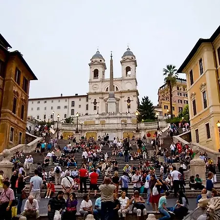 Spagna Historical By Spanish Steps Roma